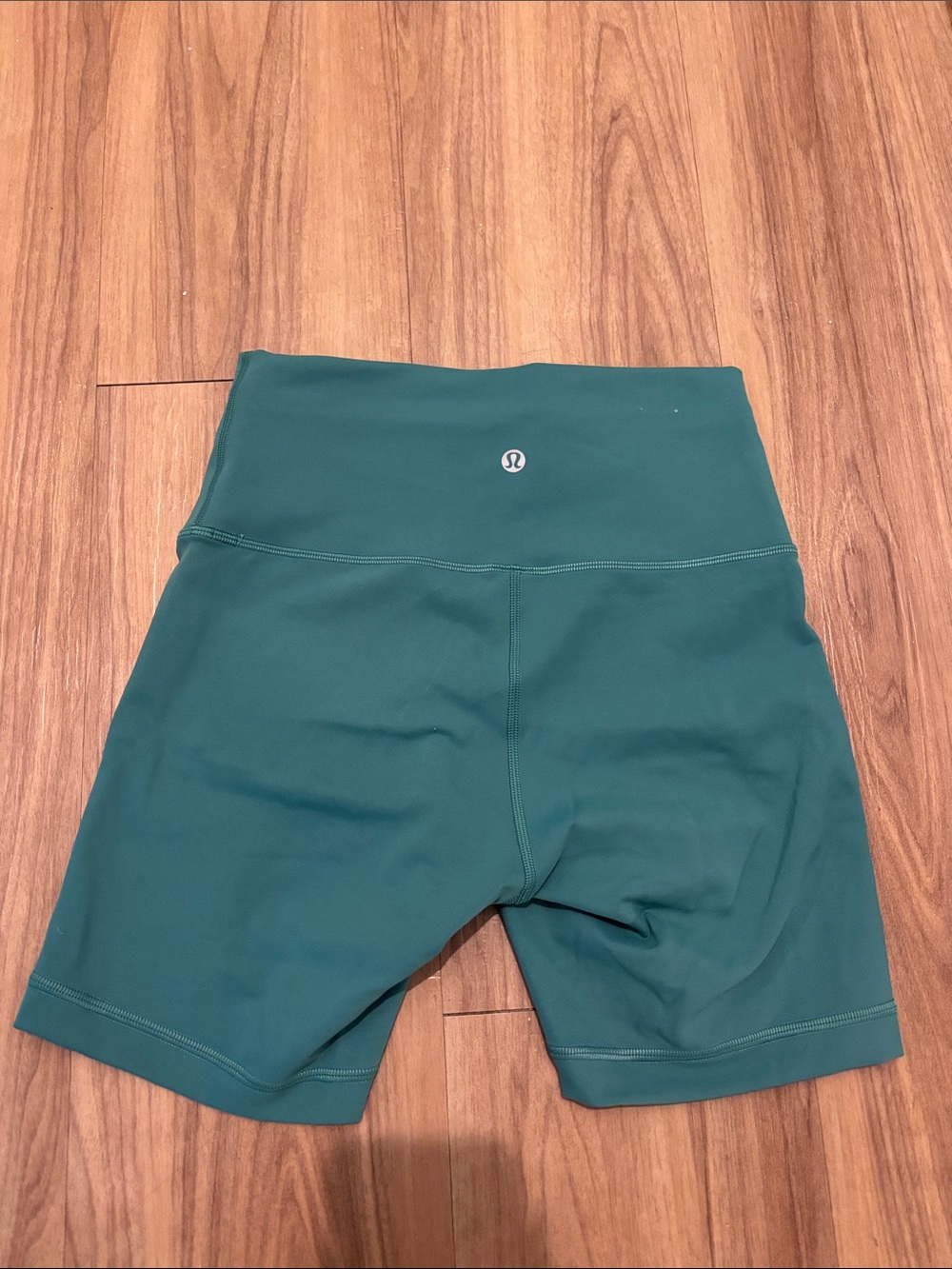 lululemon athletica Deep Teal High-Rise Bike Shorts